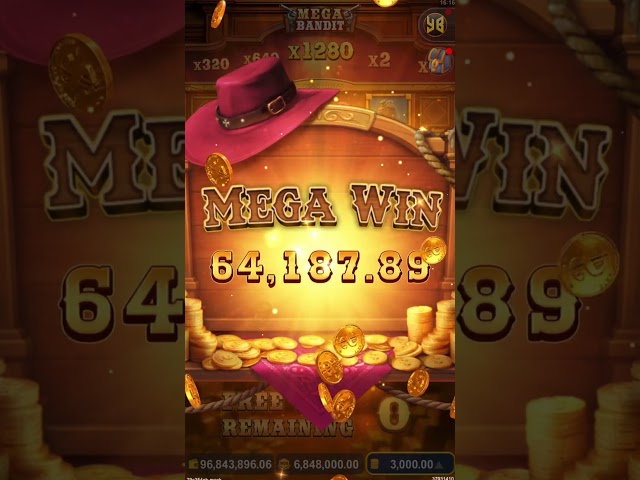 Yellow Bat™ Slot Game - Mega Bandit - Super Win